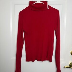 Tommy Hilfiger Red turtleneck Sweater